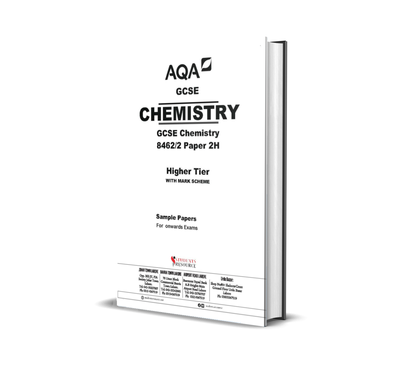 AQA GCSE Chemistry 8462/2 Paper 2 | Higher Tier | with Mark Scheme