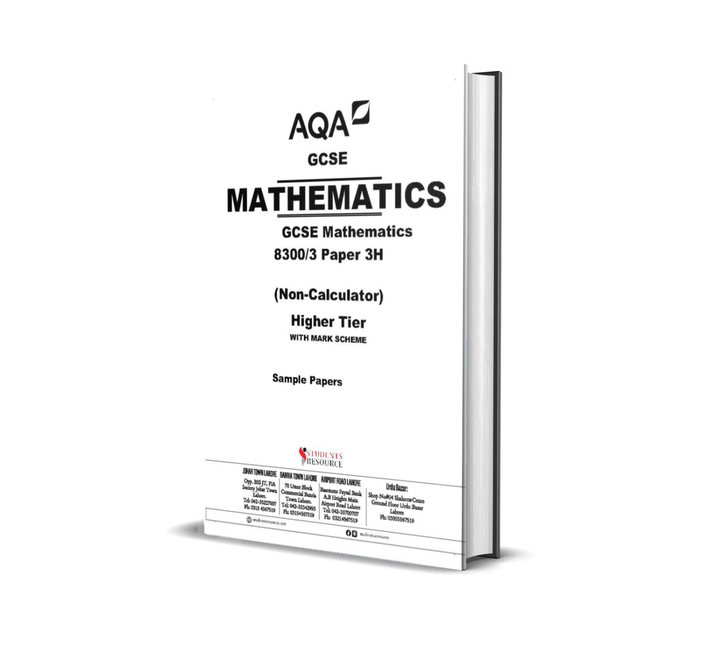 AQA GCSE Mathematics 8300/3 Paper 3 | Higher Tier | with Mark Scheme