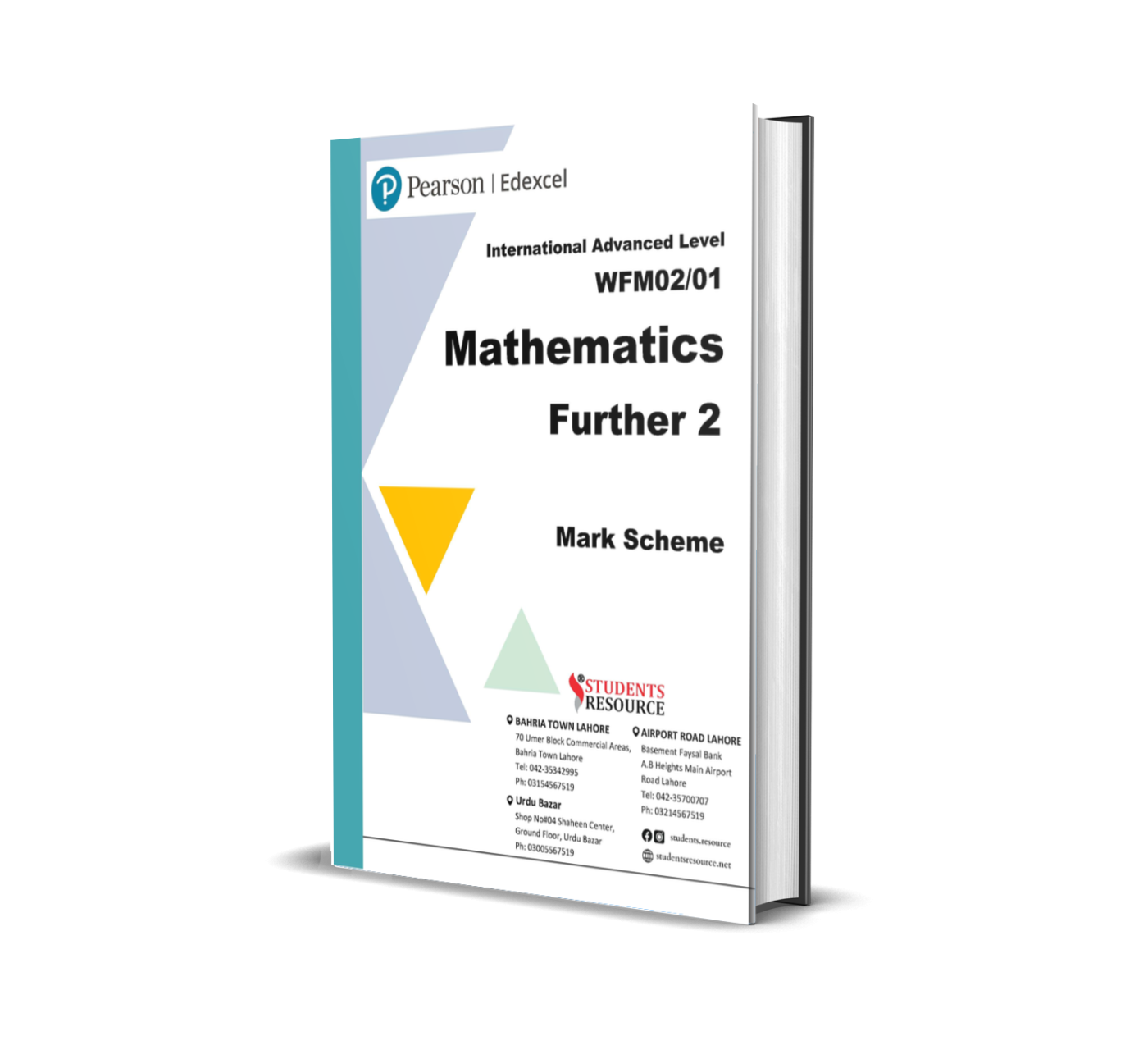 IAL Further Mathematics Pure F2 | WFM02/01| 2021-2025 | Mark Scheme | Ring Bind