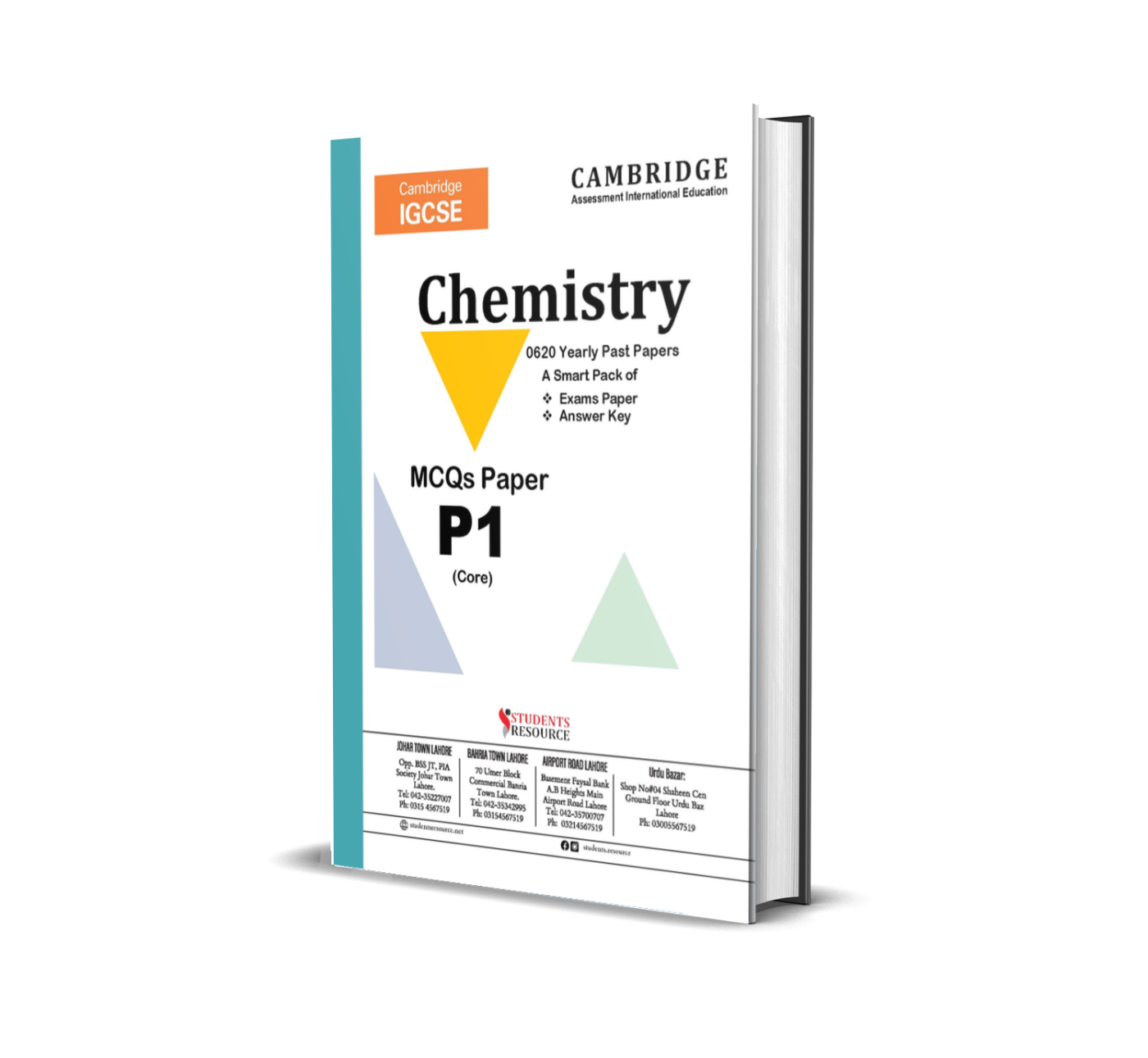 IGCSE Chemistry 0620 Paper 1 Yearly | 2021-2025 | Ring Bind | All Variants