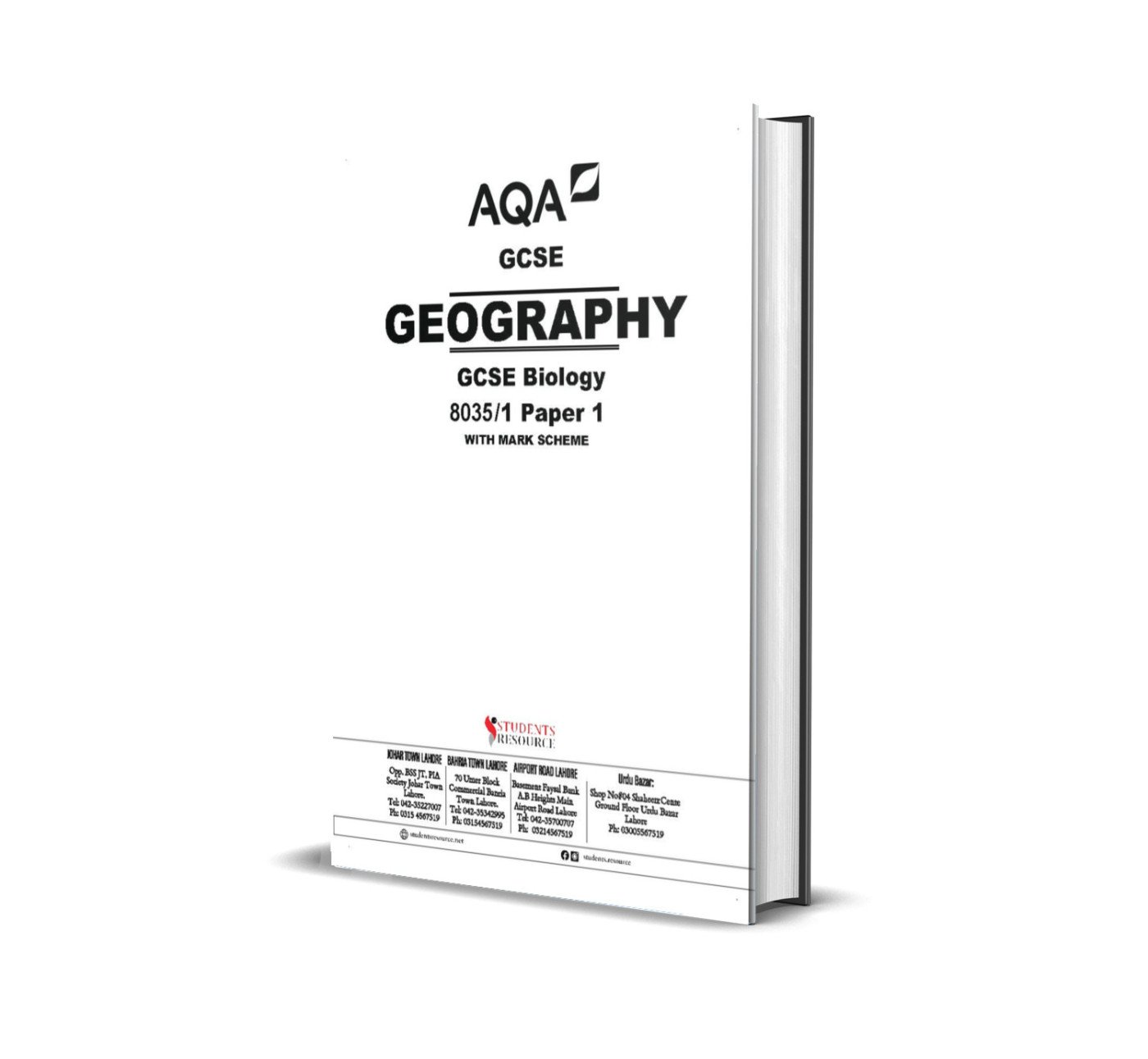 AQA GCSE Geography 8035/1 Paper 1 | with Mark Scheme
