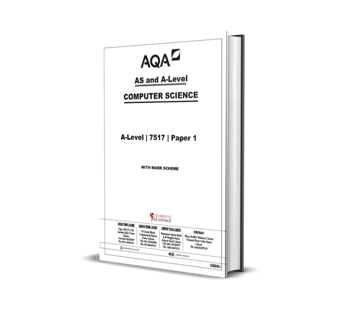 AQA A Level Computer Science 7517 Paper 1 | 2017-2024 | with Mark Scheme