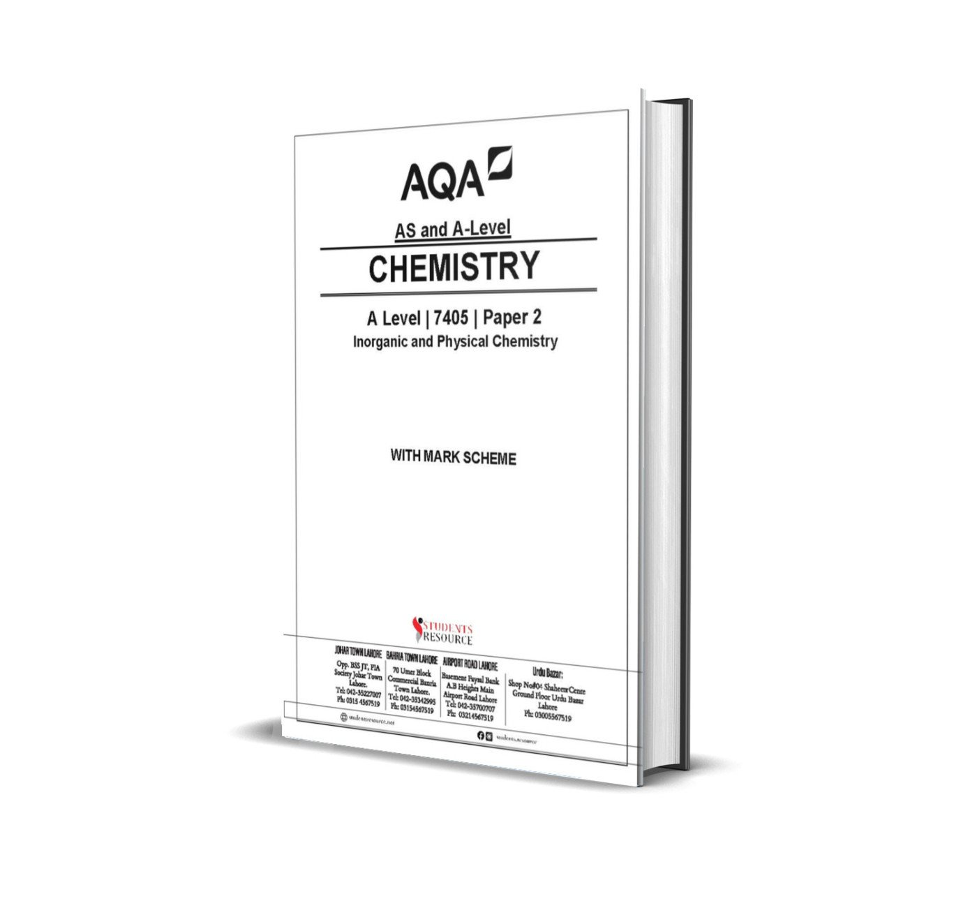 AQA A Level Chemistry 7405 Paper 2 | 2020-2024 | with Mark Scheme