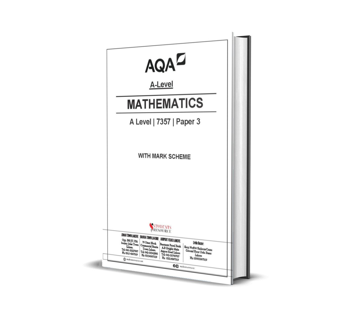 AQA A Level Mathematics 7357 Paper 3 | 2020-2024 | with Mark Scheme
