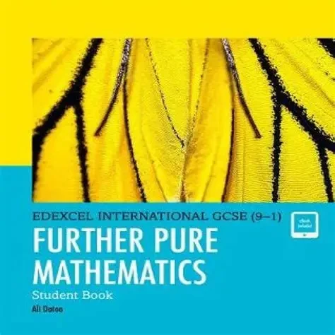 Pearson Edexcel International GCSE (9–1) Further Pure Mathematics Ali Datoo