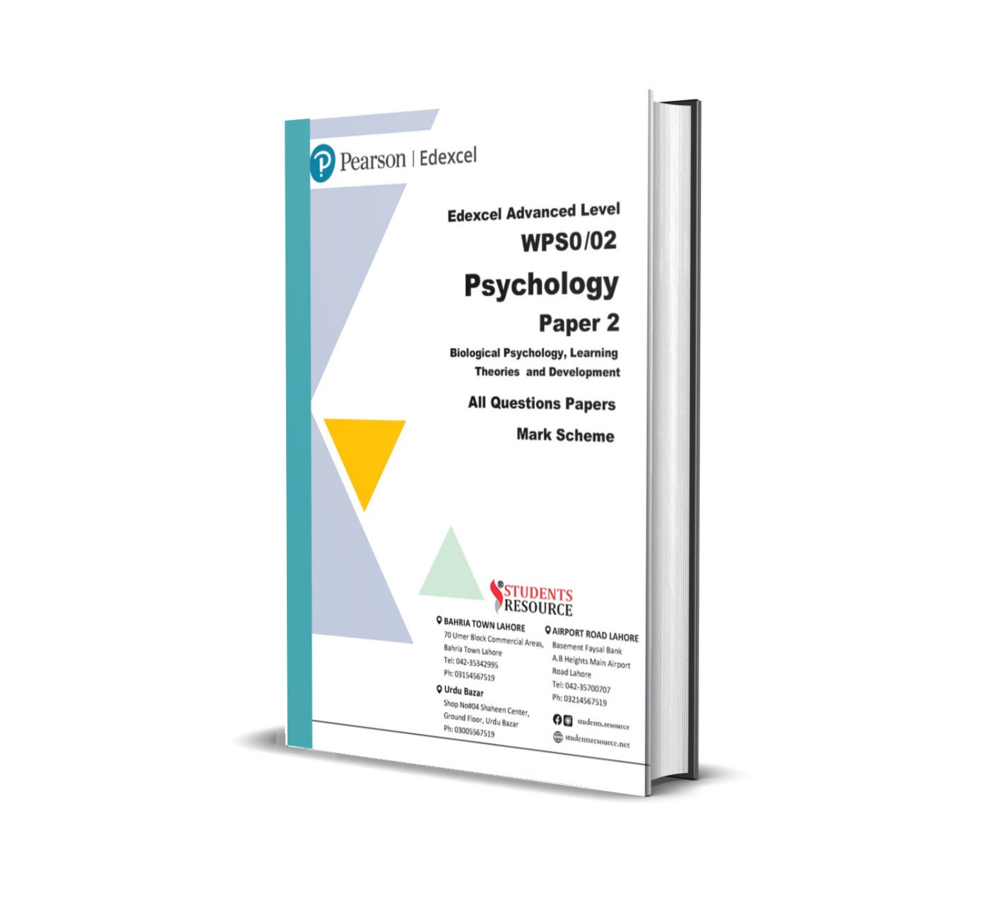IAL Psychology P2 | WPS0/02| 2021-2026 | Mark Scheme | Ring Bind