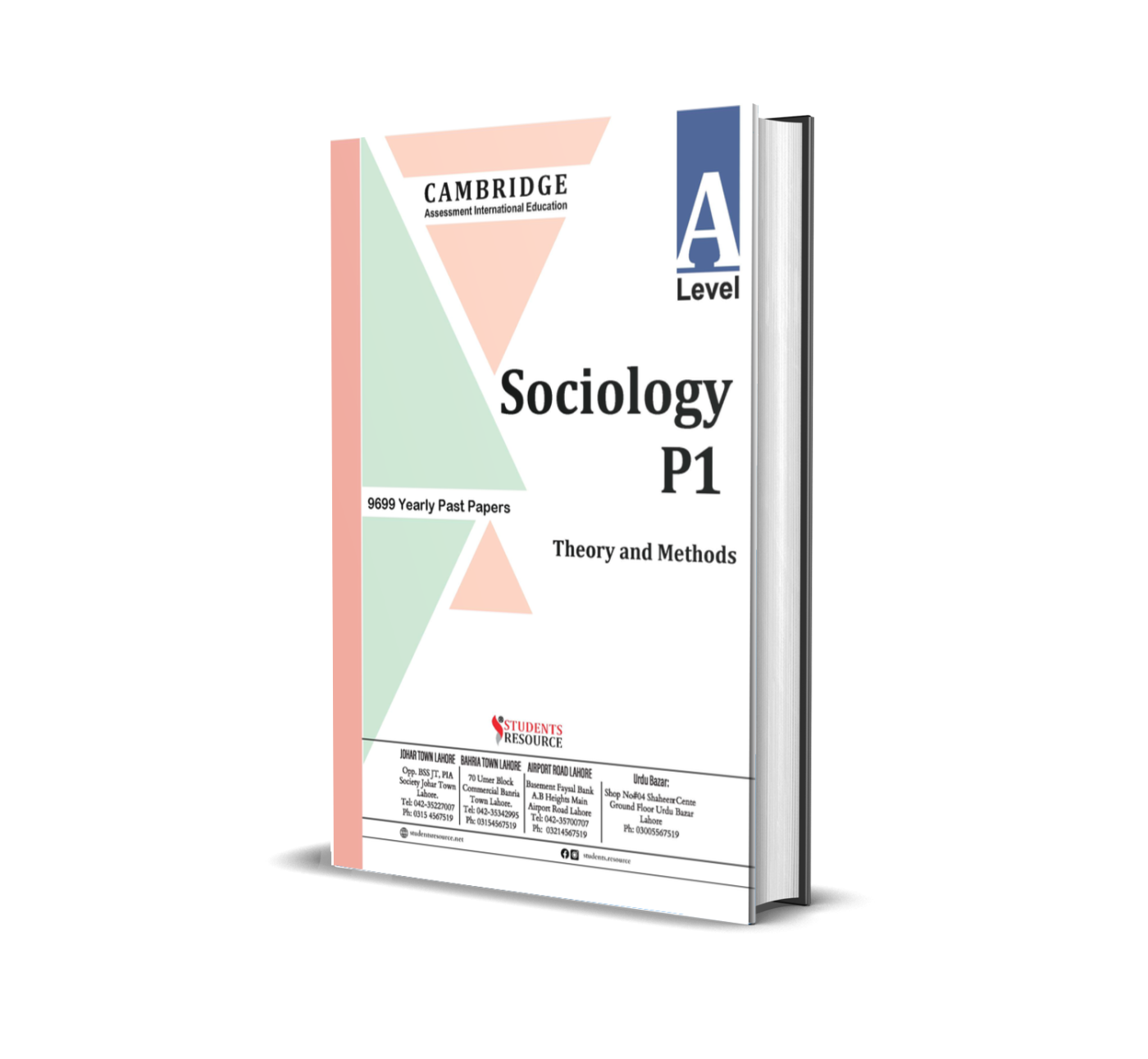 A Level Sociology 9699 Paper 1 Yearly | 2021-2025 | Ring Bind | Mark Scheme