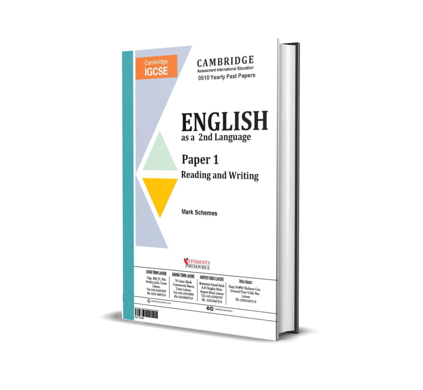 IGCSE English 2nd Language 0510 Paper 1 Reading & Writing | 2024-2025 | All Variants | Ring Bind