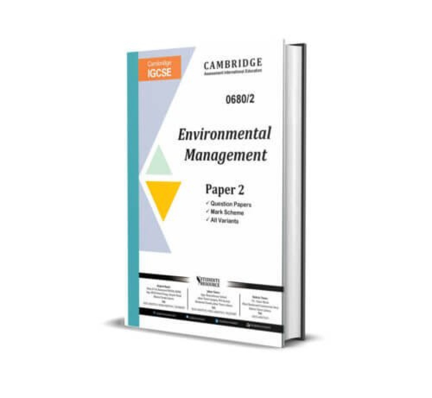 IGCSE Environmental Management 0680 Paper 2 Yearly | 2021-2025 | All Variants | Ring Bind