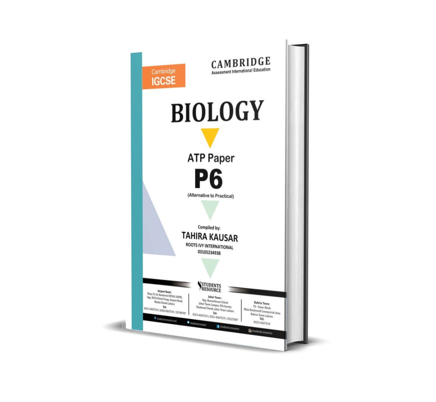 IGCSE Biology 0610 Paper 6 Yearly | 2021-2025 | Ring Bind | All Variants