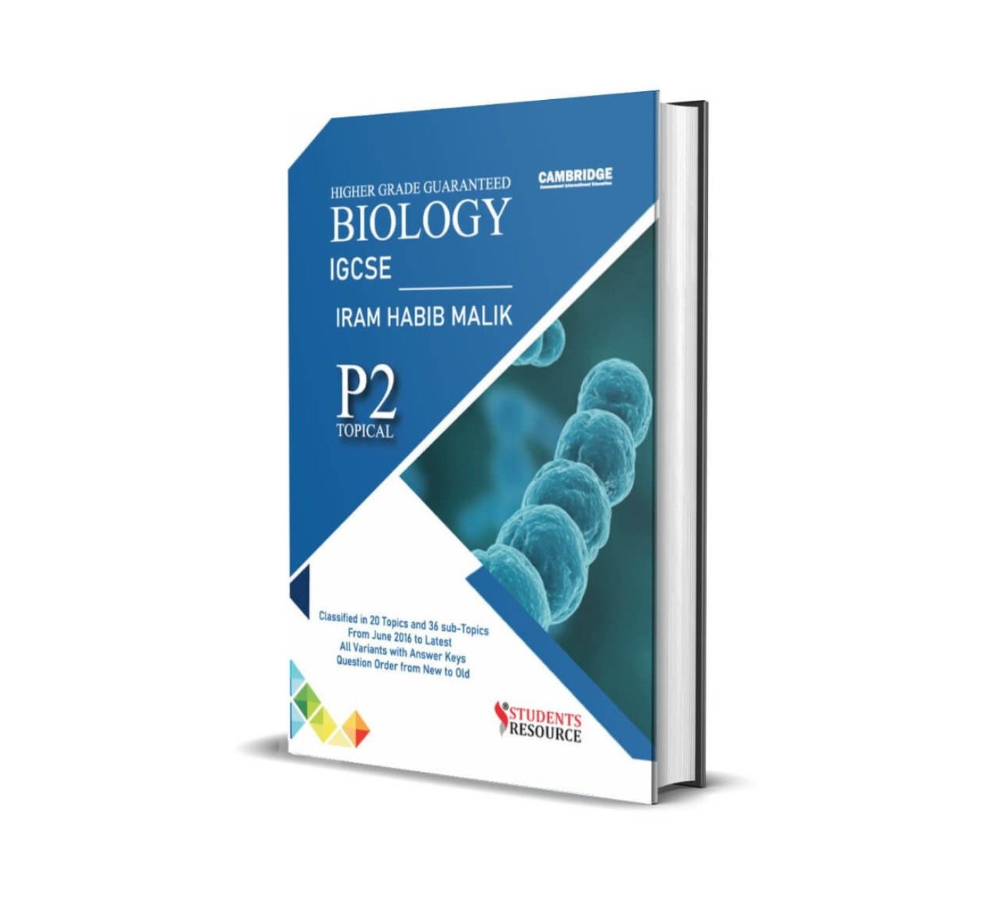 IGCSE 0610 Biology P2 Topical | 2018-2025 | Iram Habib Malik