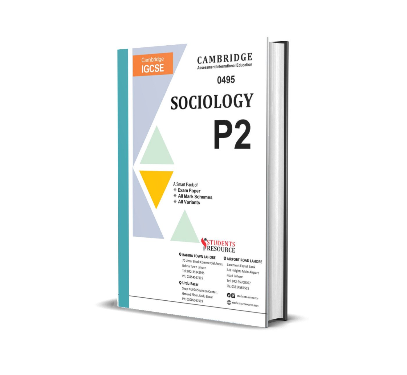 IGCSE Sociology 0495 Paper 2 Yearly | 2020-2024 | Ring Bind |