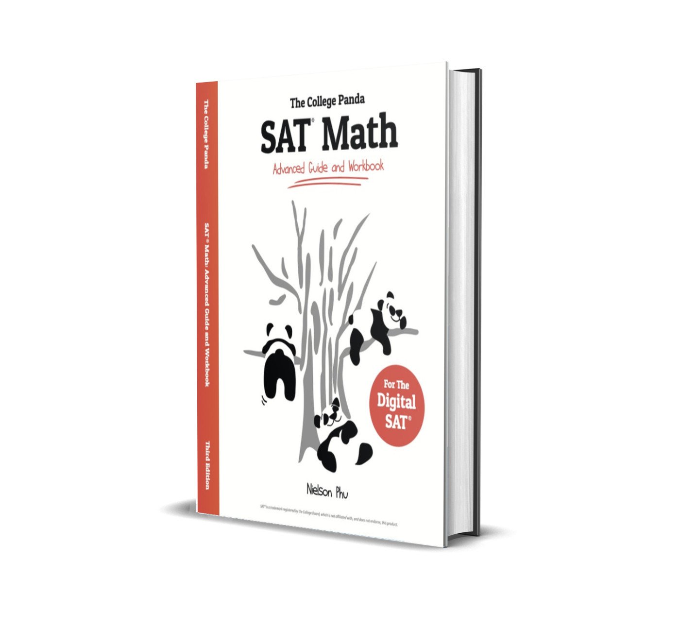 The College Panda's SAT® Math:  3rd Edition Advanced Guide and Workbook