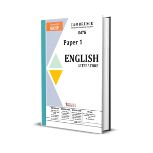 IGCSE English Literature 0475 Paper 1 | Yearly | 2021-2025 | All Variants | Ring Bind