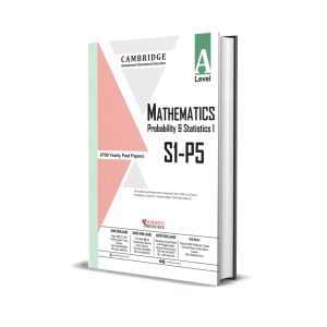 A Level Mathematics 9709 P5-S1, Probability & Statistics 1 Yearly | 2021-2025 | Ring Bind | Mark Scheme
