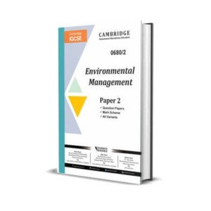 IGCSE Environmental Management 0680 Paper 2 Yearly | 2021-2025 | All Variants | Ring Bind