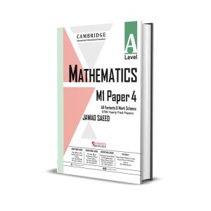 A Level Mathematics 9709 Paper 4 (Mechanics-1) Yearly | 2021-2025 | Ring Bind | Mark Scheme