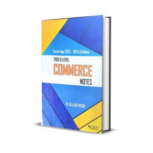 O Level 7100 Commerce Notes P1 & P2 | 2022-2024 | Sajjad Hyder
