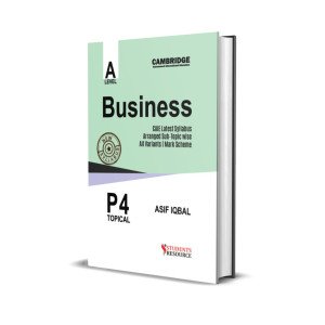 A Level Business P4 Topical 9609 | 2023-2024 | Asif Iqbal