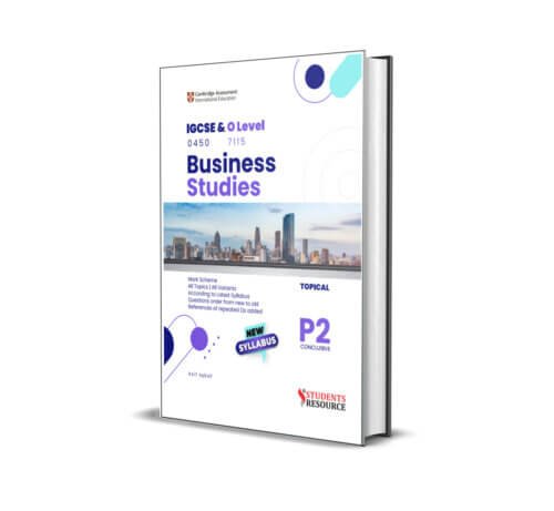 IGCSE 0450 & OL 7115 Business Studies P2 Topical | 2018-2023 | Asif Iqbal